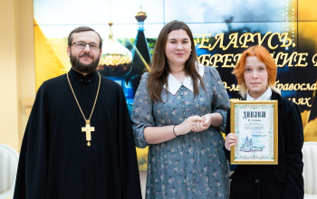 Протоиерей Игорь Васько на премьерном показе документального фильма «Беларусь. Обретение веры»