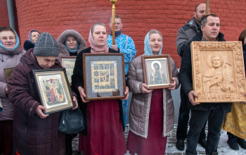 Престольный праздник одного из приделов кафедрального собора