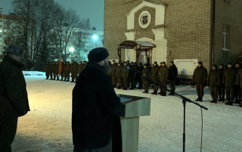 Пастырское благословение для военнослужащих на новый учебный год