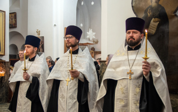 Всенощное бдение в канун праздника Крещения Господня