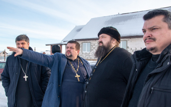 Встреча с настоятелем храма Вознесения Господня г. Смолевичи