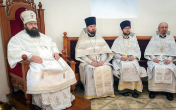 Епископ Амвросий. Божественная литургия в кафедральном соборе г.Борисова