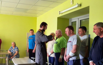 Молебен для пациентов кардиологического отделения