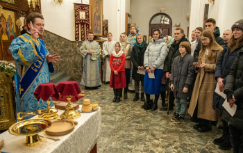 Епархиальная миссионерская Литургия состоялась в кафедральном соборе 