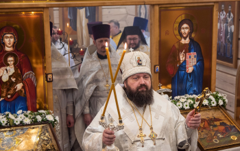 Освящение храма в честь святого Димитрия Солунского