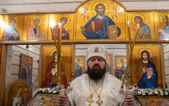 Освящение храма в честь святого Димитрия Солунского