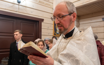 Освящение храма в честь святого Димитрия Солунского