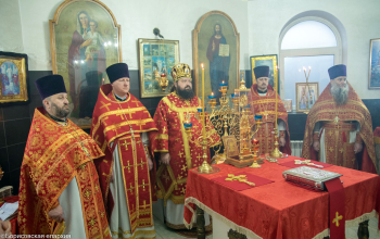 Престольный праздник в честь священномучеников Борисовских Василия Измайлова и Николая Мацкевича
