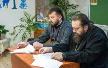 Приходское собрание в кафедральном соборе