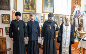 Протоиерей Александр Вербило сопровождал владыку Амвросия в рабочей поездке по храмам Смолевичского благочиния