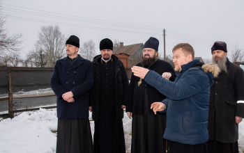 Протоиерей Александр Вербило сопровождал владыку Амвросия в рабочей поездке по храмам Смолевичского благочиния