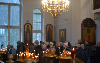Сретение Господне в храме Рождества Христова