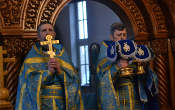 Сретение Господне в храме Рождества Христова