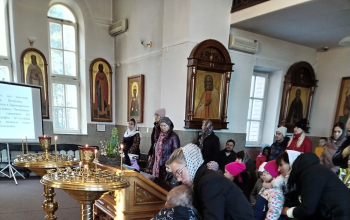 Детская Божественная литургия в храме Рождества Христова