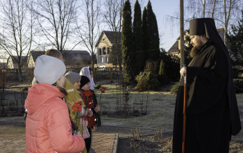 Божественная литургия в храме святителя Николая Чудотворца г. Крупки