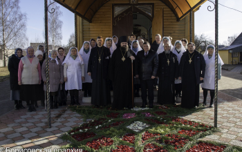 Божественная литургия в храме святителя Николая Чудотворца г. Крупки