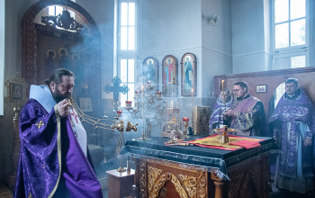 Литургия Преждеосвященных Даров в храме Рождества Христова