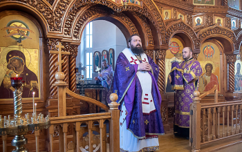 Литургия Преждеосвященных Даров в храме Рождества Христова