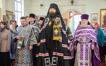 Литургия Преждеосвященных Даров в Крупках