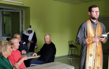 Молебен в кардиологическом отделении 1-ой Борисовской ЦРБ