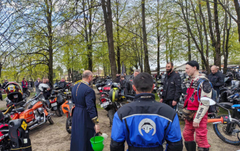 Молебен на начало нового мотосезона