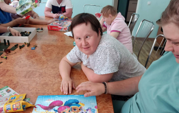 Иерей Александр Лукьянович посетил отделение дневного пребывания инвалидов