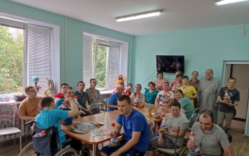 Иерей Александр Лукьянович посетил отделение дневного пребывания инвалидов