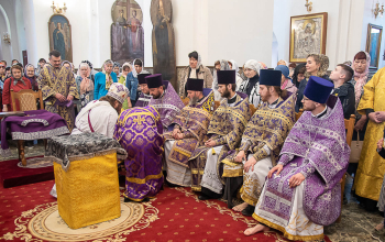 Великий Четверг. Литургия и чин омовения ног