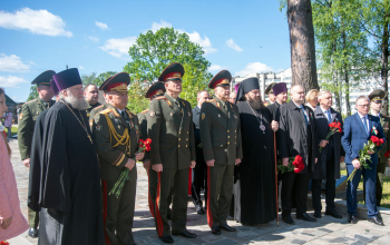 Благодарственный молебен за дарование победы в ВОВ