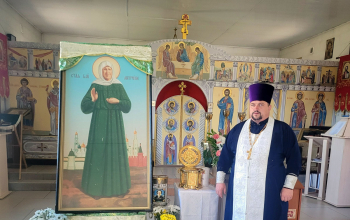 Ковчег с частицей мощей блаженной Матроны Московской будет находиться в Борисо-Глебском храме