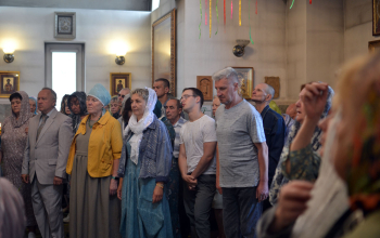 Престольный праздник в приходе Святой Живоначальной Троицы