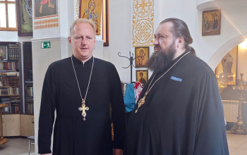 Архиерей посетил приход храма святого Димитрия Донского