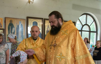 Епископ Амвросий возглавил всенощное бдение в Борисо-Глебском приходе