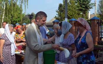 В праздник Преображения в храме Рождества Христова