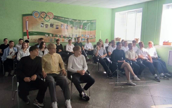 Встреча со священником в училище олимпийского резерва