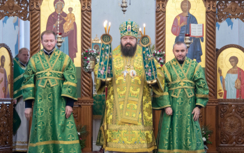Божественная литургия в день памяти преподобного Амвросия Оптинского