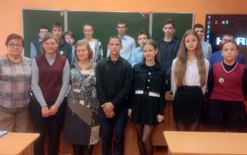 Волонтеры "Клуба 28 петель" в ГУО "Кищино-Слободская школа"