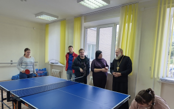 Иерей Александр Лукьянович посетил отделение дневного пребывания инвалидов