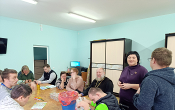 Иерей Александр Лукьянович посетил отделение дневного пребывания инвалидов