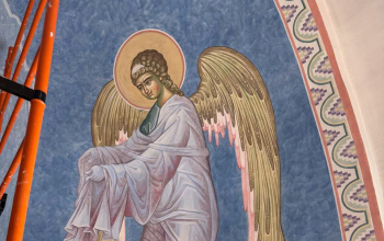 Продолжаются работы по росписи Воскресенского собора