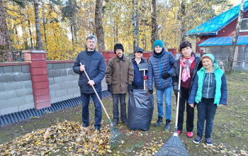 Субботник в храме Рождества Христова