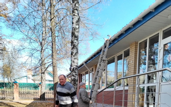 Субботник в храме Рождества Христова