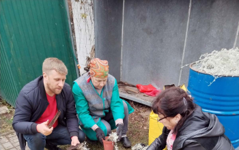 Субботник в храме Рождества Христова