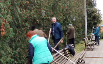 Субботник в храме Рождества Христова