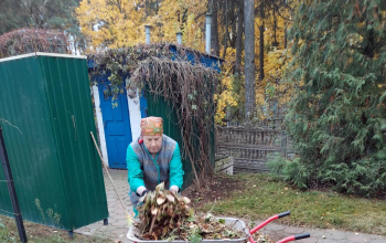 Субботник в храме Рождества Христова