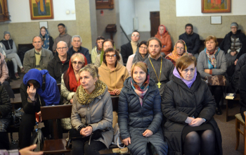 Встреча с библеистом В.А. Андросовой в храме Рождества Христова