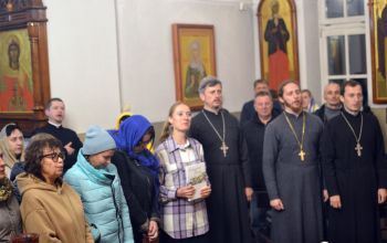 Встреча с библеистом В.А. Андросовой в храме Рождества Христова