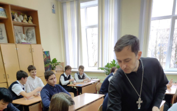 Беседа с учащимися СШ № 11
