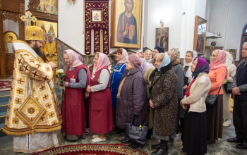 Соборная архиерейская Литургия в кафедральном соборе