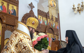 Соборная архиерейская Литургия в кафедральном соборе